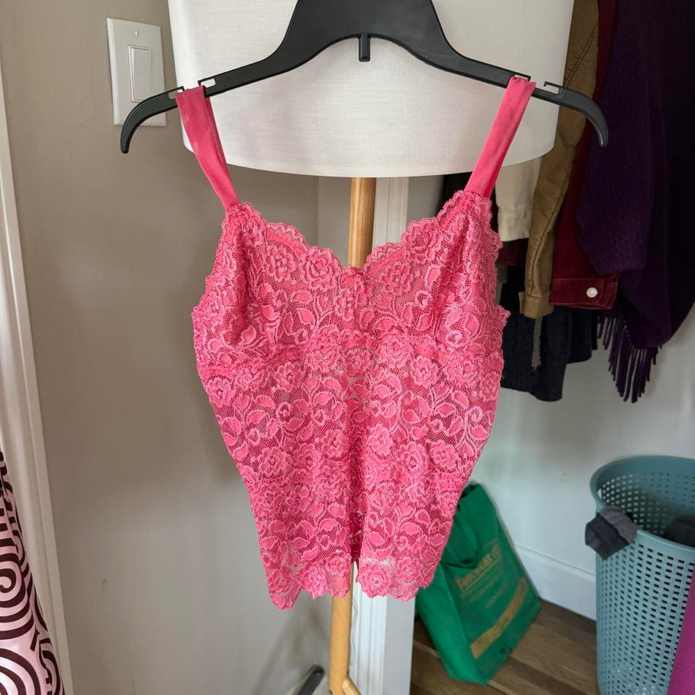Lace tank top